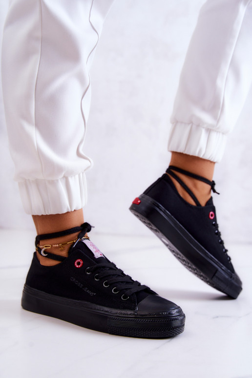 Zapato casual modelo clásico Cross Jeans JJ2R4019C color negro