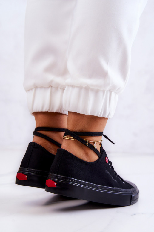 Zapato casual modelo clásico Cross Jeans JJ2R4019C color negro Zapato casual modelo clásico Cross Jeans JJ2R4019C color negro