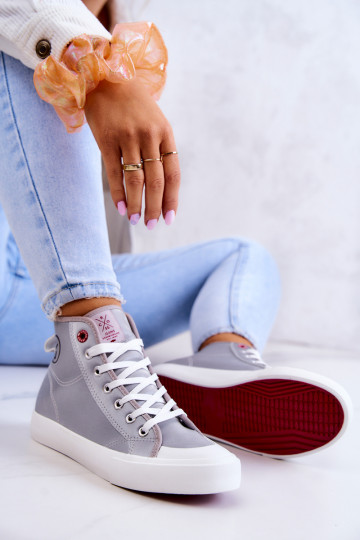 Zapatos casual con suela Cross Jeans JJ2R4057C color gris