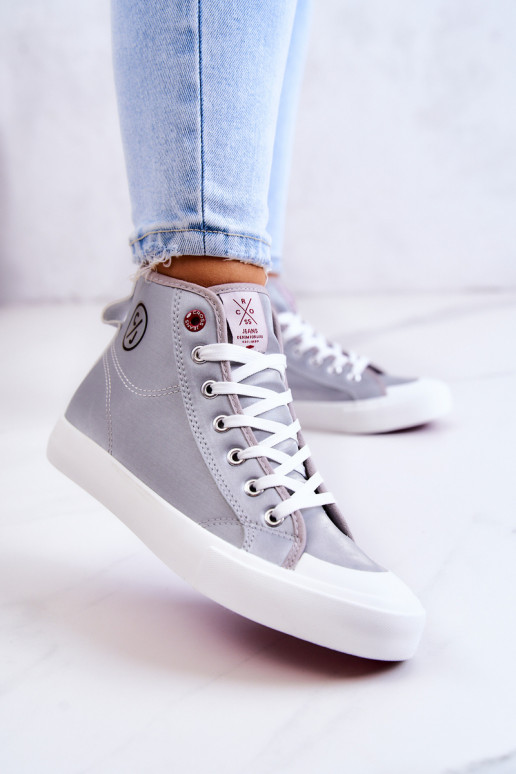Zapatos casual con suela Cross Jeans JJ2R4057C color gris Zapatos casual con suela Cross Jeans JJ2R4057C color gris