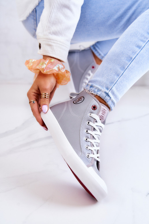 Zapatos casual con suela Cross Jeans JJ2R4057C color gris Zapatos casual con suela Cross Jeans JJ2R4057C color gris