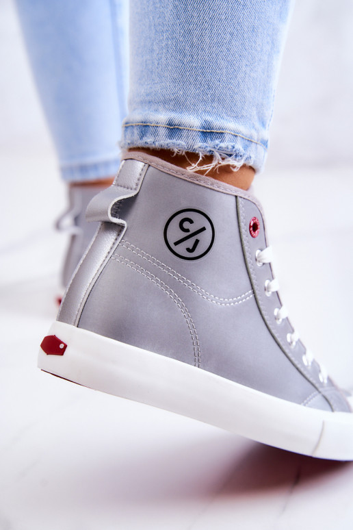 Zapatos casual con suela Cross Jeans JJ2R4057C color gris Zapatos casual con suela Cross Jeans JJ2R4057C color gris