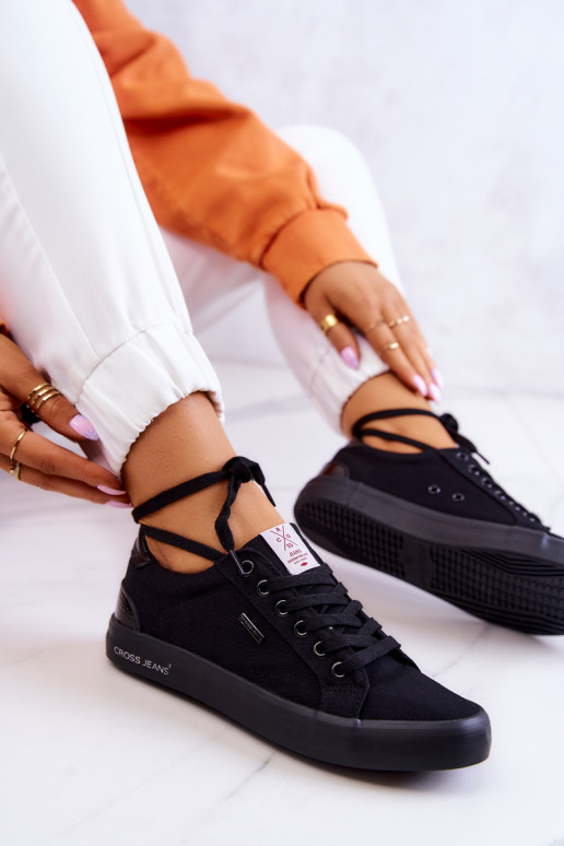 Deportivas con tiras Cross Jeans JJ2R4039C color negro Deportivas con tiras Cross Jeans JJ2R4039C color negro