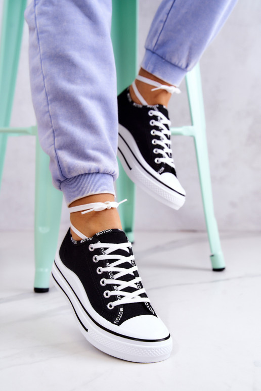 Zapatillas deportivas con tiras color negro Menifee