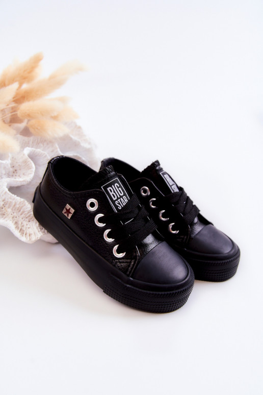 Zapatos de ocio infantil BIG STAR JJ374311 negro