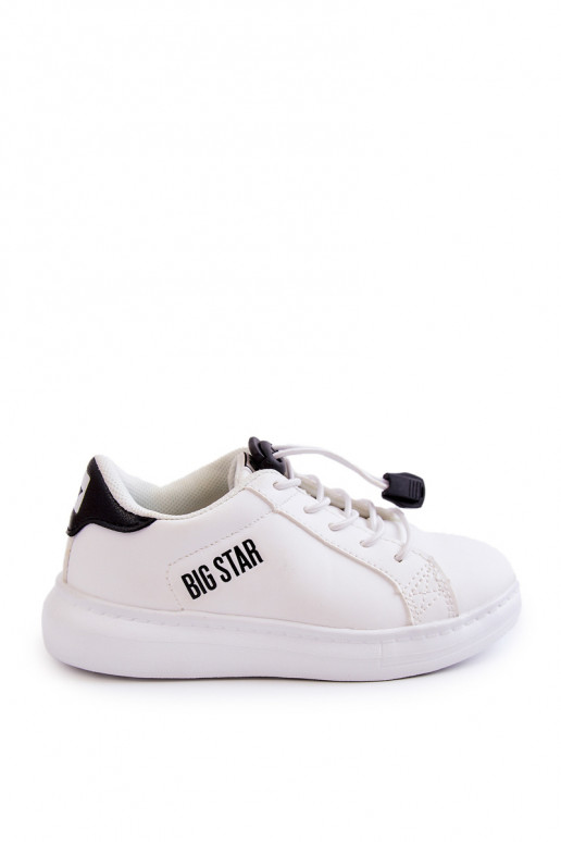 Zapatillas infantiles Big Star JJ374069 Colores blanco-negro Zapatillas infantiles Big Star JJ374069 Colores blanco-negro