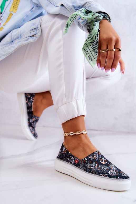 Zapatillas Slip On Memory Foam Big Star JJ276012 color negro Zapatillas Slip On Memory Foam Big Star JJ276012 color negro