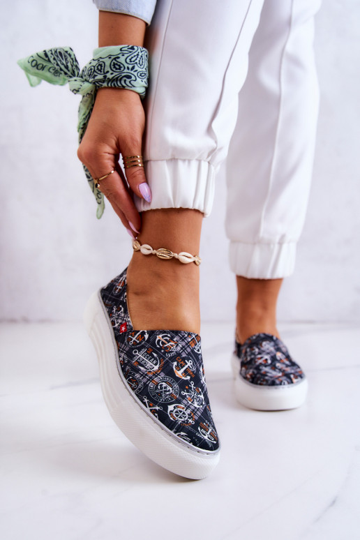 Zapatillas Slip On Memory Foam Big Star JJ276012 color negro Zapatillas Slip On Memory Foam Big Star JJ276012 color negro