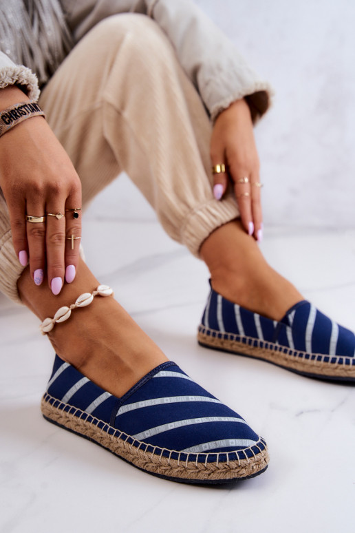 Alpargatas modelo clásico Big Star JJ274960 azul oscuro Alpargatas modelo clásico Big Star JJ274960 azul oscuro