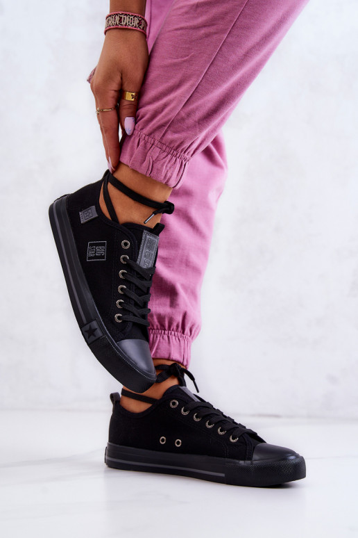 Zapato plano modelo clásico Big Star JJ274257 color negro