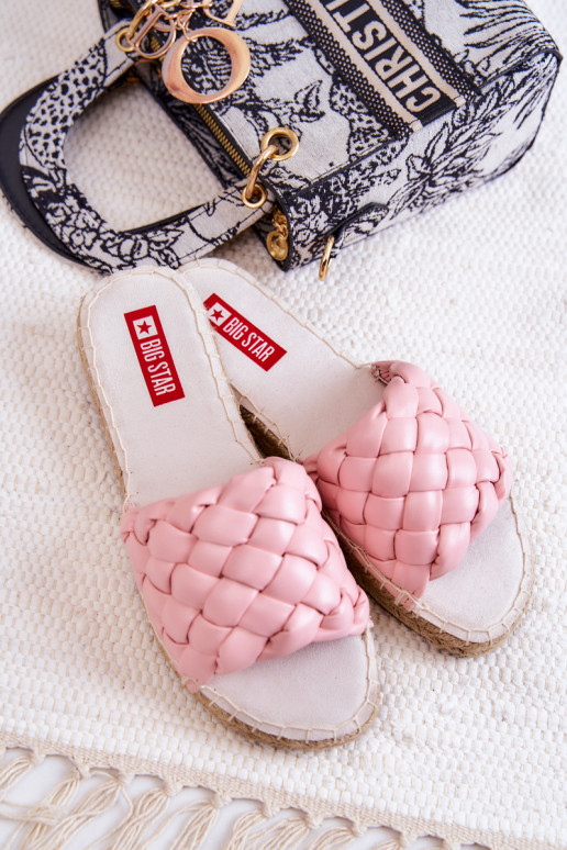 Pantuflas Big Star JJ274921 rosa