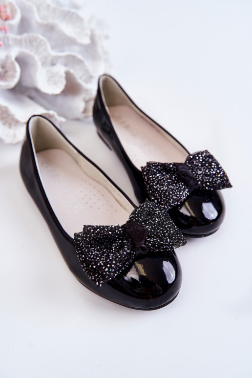 Bailarinas con cintas en color negro Zolly Bailarinas con cintas en color negro Zolly