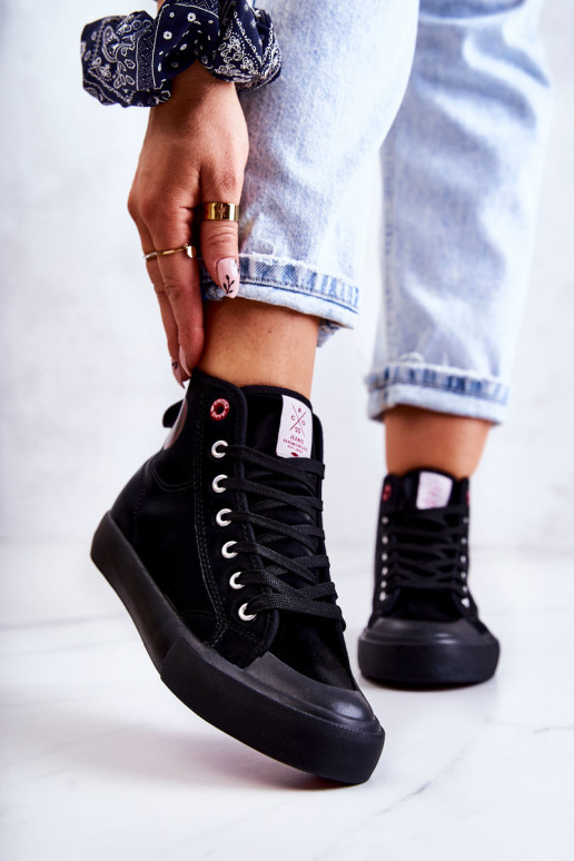 Cross Jeans JJ2R4055C Zapato casual cross jeans en color negro