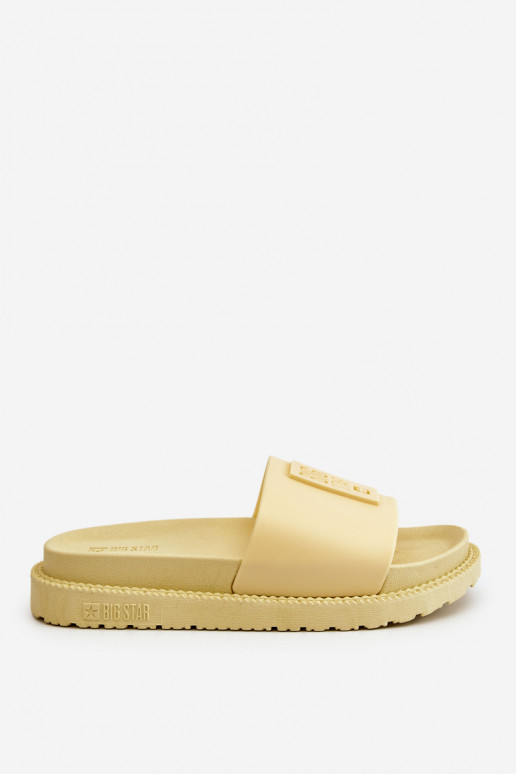 Pantuflas Big Star JJ274A305 amarillo