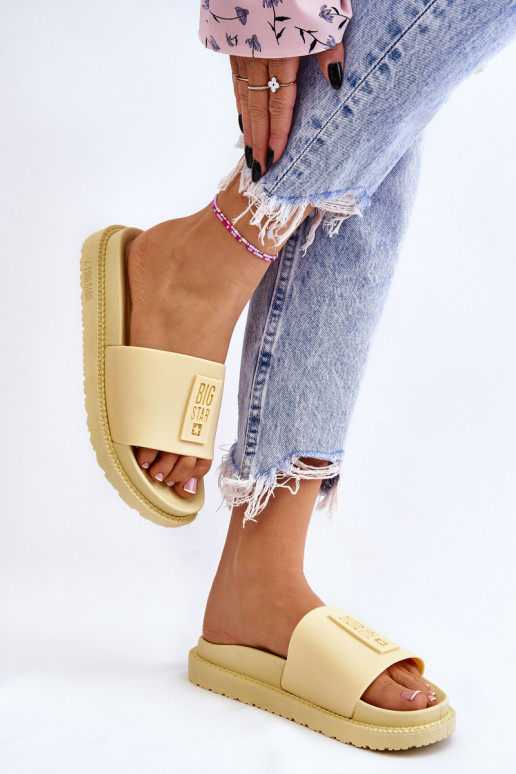 Pantuflas Big Star JJ274A305 amarillo