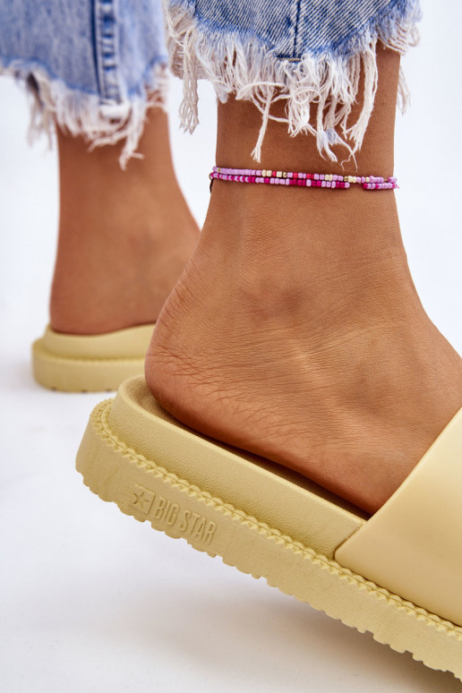 Pantuflas Big Star JJ274A305 amarillo