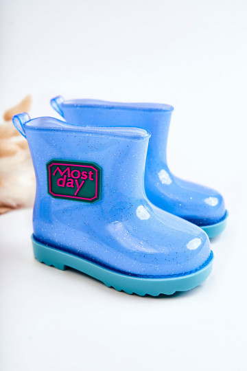 Botas de goma para niños color azul Rain 2