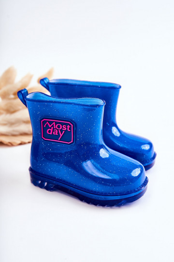 Botas de goma para niños en color azul oscuro Rain 2