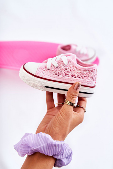 Zapatos de tiempo libre para niños con cordones en Roly-Poly blanco