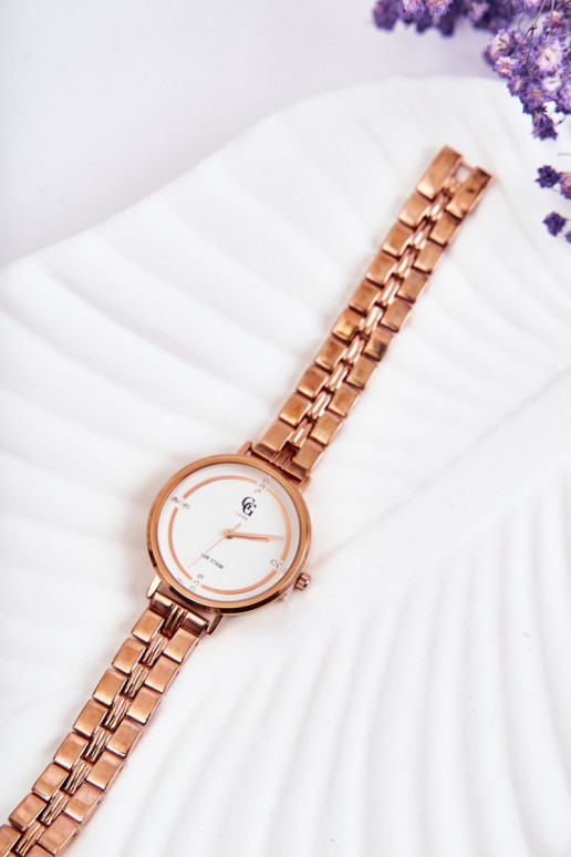 Reloj de mujer GG Luxe color oro rosa