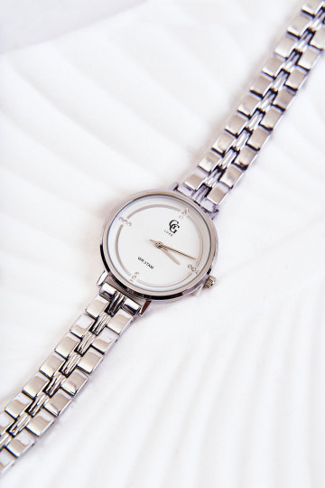 Reloj de mujer GG Luxe color plata