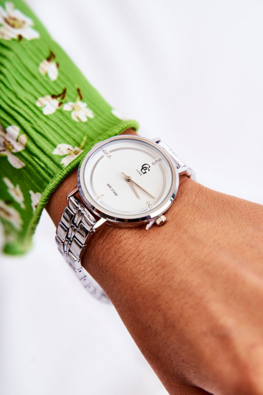 Reloj de mujer GG Luxe color plata