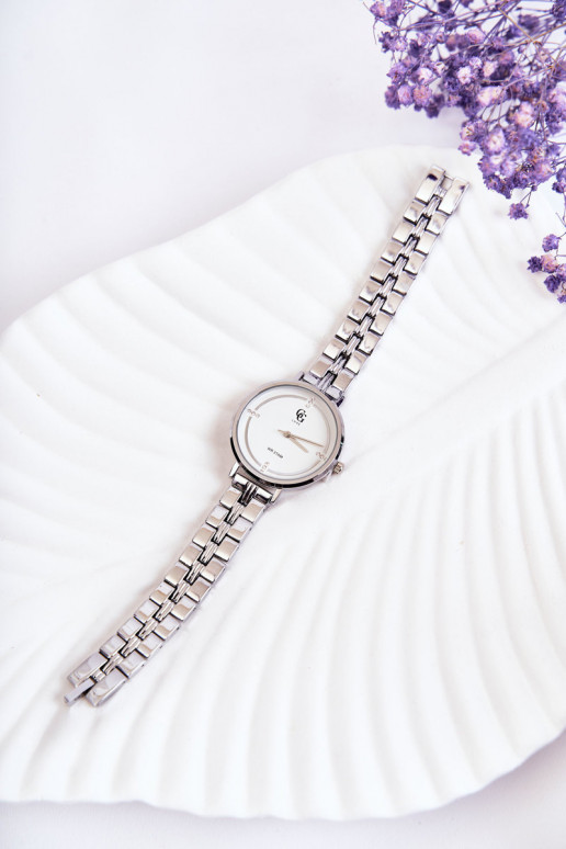 Reloj de mujer GG Luxe color plata