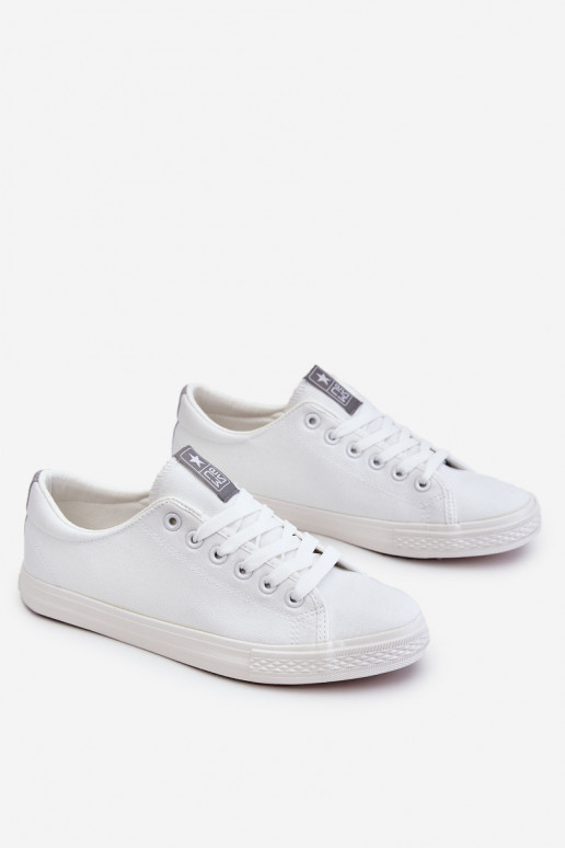 Zapatos casual de modelo clásico en color blanco Eleya.
