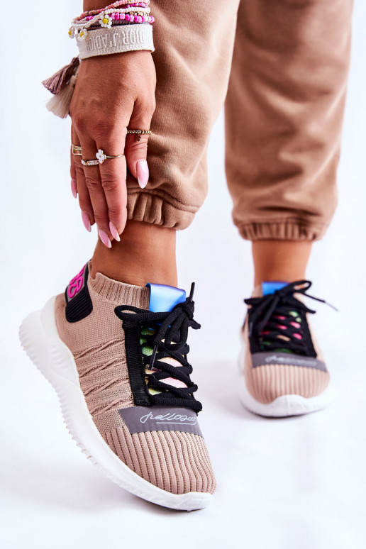 Zapatos Klayra beige Klayra del modelo resistente Modelo zapatillas