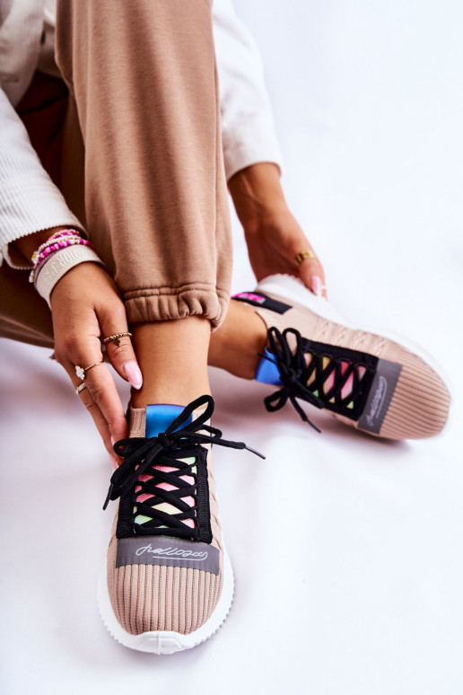 Zapatos Klayra beige Klayra del modelo resistente Modelo zapatillas