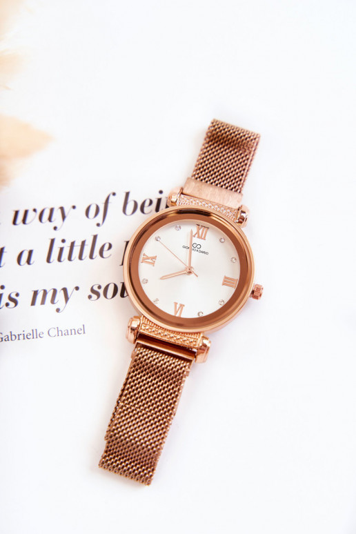 Reloj de mujer Giorgio & Dario con cierre magnético en oro rosa Reloj de mujer Giorgio & Dario con cierre magnético en oro rosa