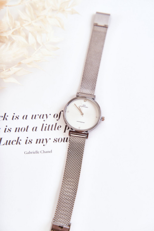 Reloj resistente al agua para mujer de Giorgio & Dario en plata Reloj resistente al agua para mujer de Giorgio & Dario en plata