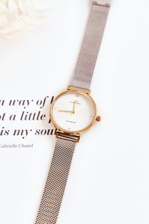 Reloj resistente al agua para mujer Giorgio & Dario color oro-plata Reloj resistente al agua para mujer Giorgio & Dario color oro-plata