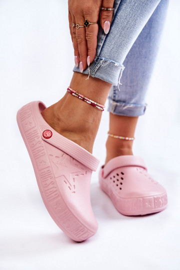 Pantuflas ligeras Big Star II275008 rosa
