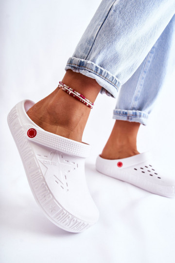 Pantuflas ligeras Big Star II275003 color blanco