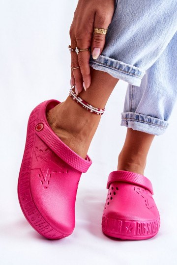 Pantuflas ligeras Big Star II275007 rosa