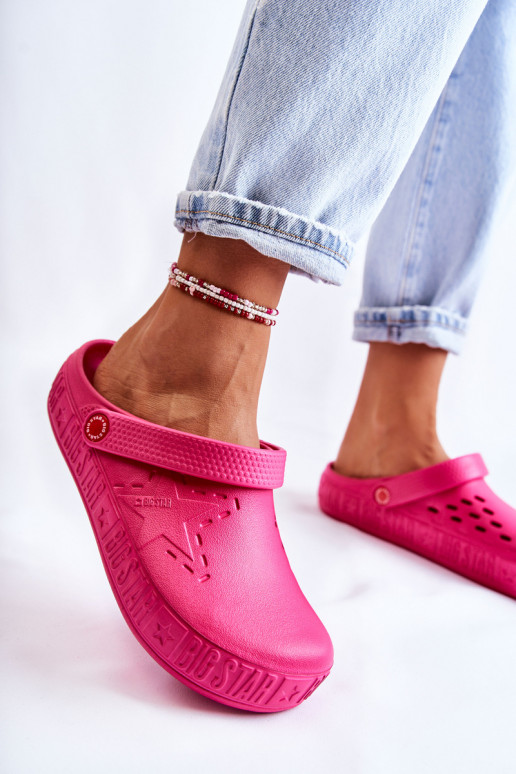 Pantuflas ligeras Big Star II275007 rosa