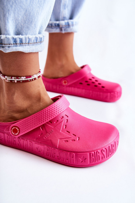 Pantuflas ligeras Big Star II275007 rosa