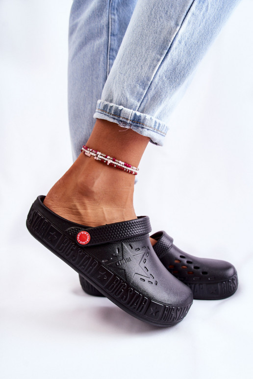 Pantuflas ligeras Big Star II275001 color negro