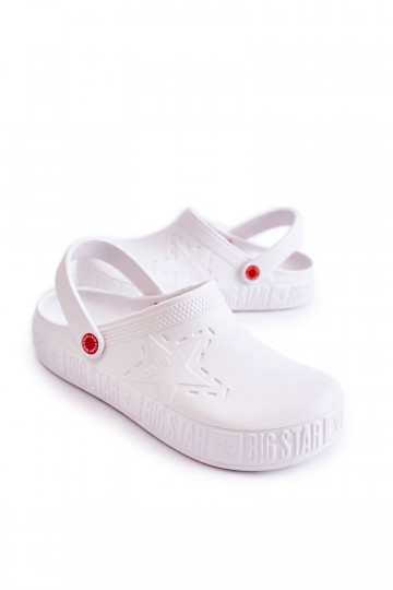 Pantuflas ligeras Big Star II175003 color blanco