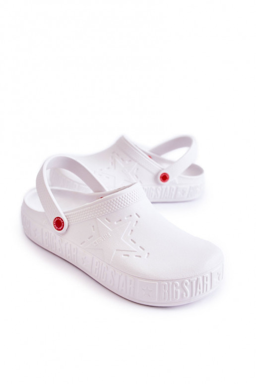 Pantuflas ligeras Big Star II175003 color blanco