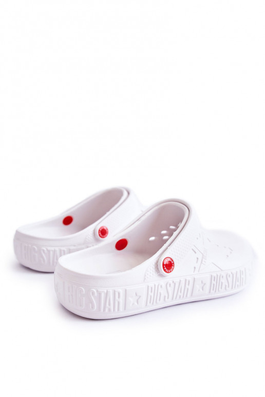 Pantuflas ligeras Big Star II175003 color blanco