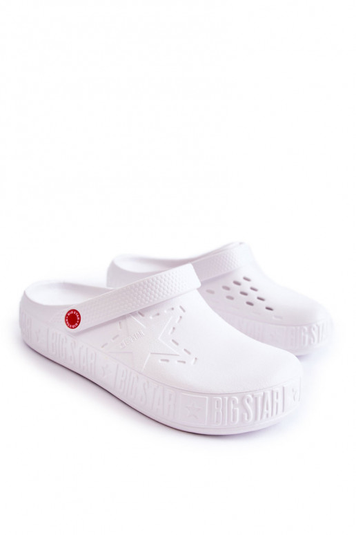 Pantuflas ligeras Big Star II175003 color blanco