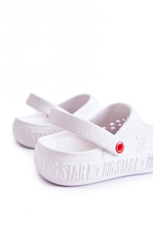 Pantuflas ligeras Big Star II175003 color blanco