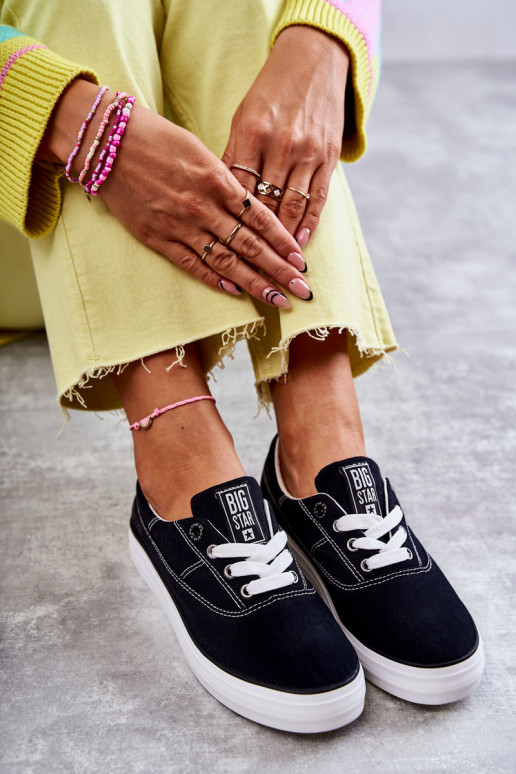 Deportivas de tela i Big Star KK274019 negro Deportivas de tela i Big Star KK274019 negro