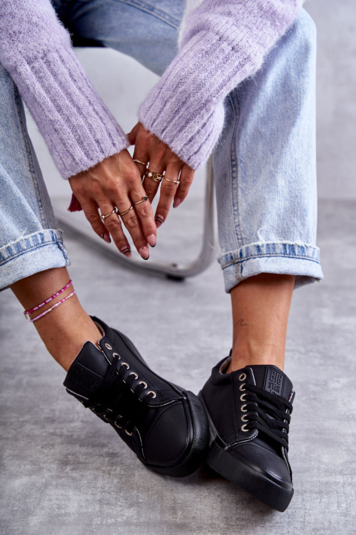 Zapatos casual de mujer Big Star KK274006 negro Zapatos casual de mujer Big Star KK274006 negro