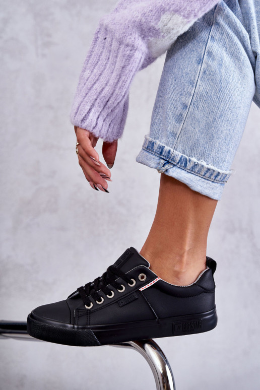 Zapatos casual de mujer Big Star KK274006 negro Zapatos casual de mujer Big Star KK274006 negro