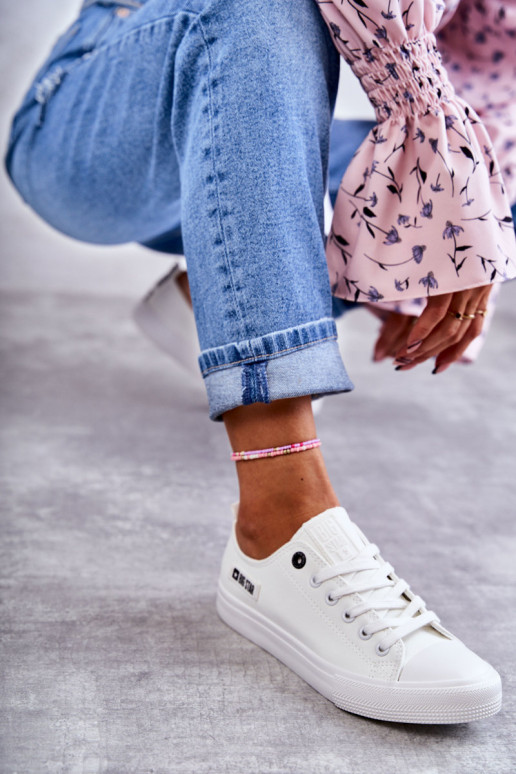 zapatillas suela plana Big Star KK274010 color blanco zapatillas suela plana Big Star KK274010 color blanco