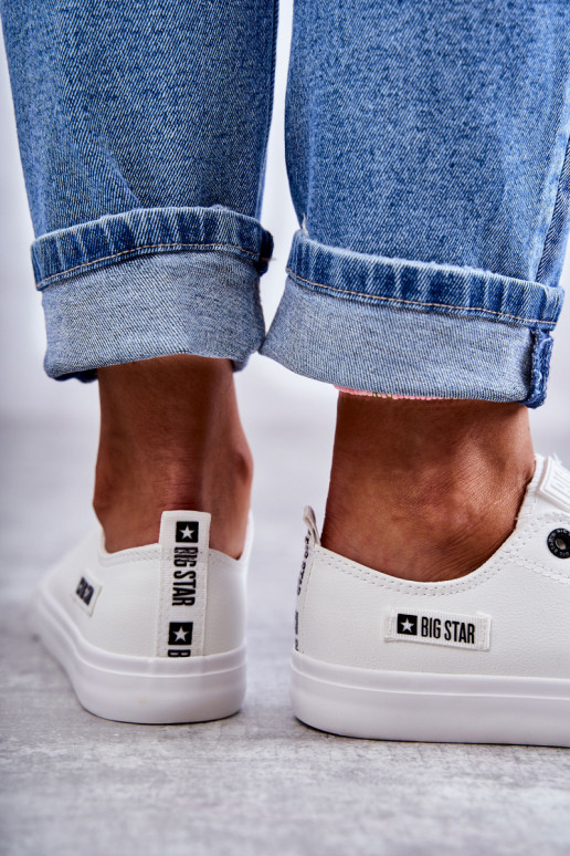 zapatillas suela plana Big Star KK274010 color blanco zapatillas suela plana Big Star KK274010 color blanco