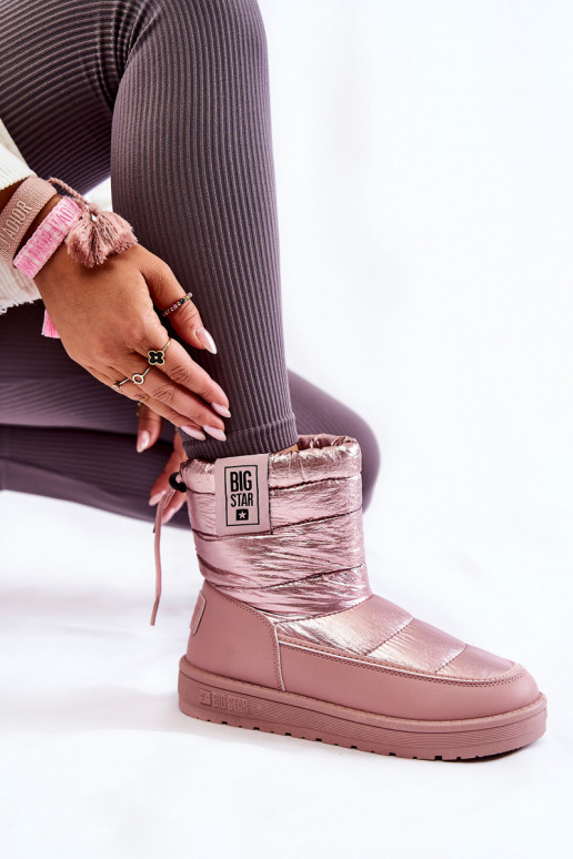 botas de nieve Big Star II274119 rosa